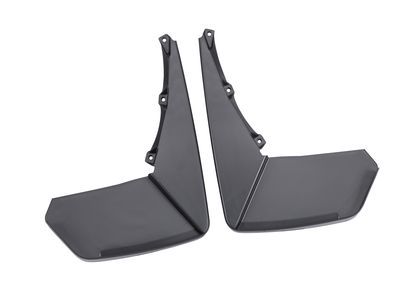 GM 22922768 Rear Molded Splash Guards in Black with GMC Logo