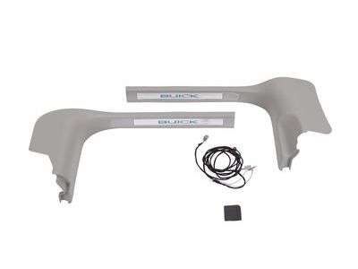 Buick 23129794 PLATE PKG,SIDE DOOR SILL TRIM(INCLUDES 2-6)(TITANIUM)(INSTALL 0.50)(0.65 KGS)