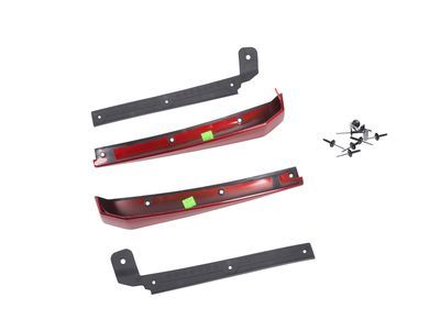 GM 23436516 Front Splash Guards in Garnet Red Tintcoat