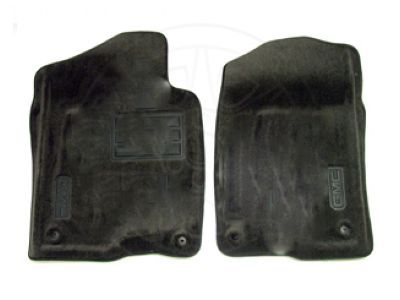 GMC 17800403 MAT PKG,FRONT CARPET (MOLDED EDGE)(EBONY)(INSTALL 0.10)(1.95KGS)(TWIN)(W/GMC LOGO)(16.800)