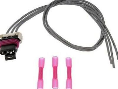 Saturn 13585316 CONNECTOR,HORN(BLACK)(3-WAY FEMALE)(W/LEADS)(2.535)(INCLUDES CONNECTOR, WIRES, SEALS, TERMINAL POSITION ASSURANCE(S) & SPLICE SLEEVES ONLY.)