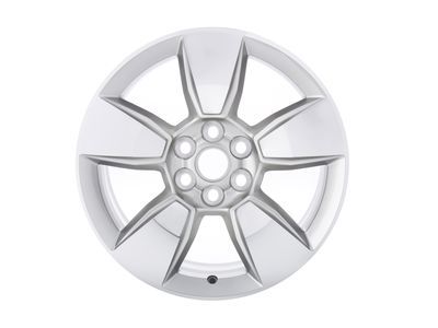 Chevy 23464384 WHEEL (KIT),ALUMINUM(INSTALL 0.30)(12.6 KG)(18X8.5 J ALUMINUM 33MM 120X6XM14)(SILVER W/MACHINE FINISH SPOKES)