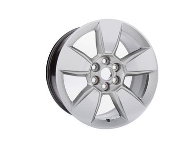 Chevy 23464384 WHEEL (KIT),ALUMINUM(INSTALL 0.30)(12.6 KG)(18X8.5 J ALUMINUM 33MM 120X6XM14)(SILVER W/MACHINE FINISH SPOKES)