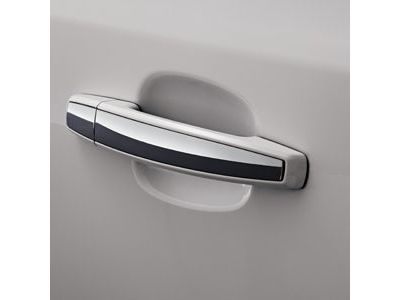 Chevy 20919348 HANDLE PKG,FRONT & REAR SIDE DOOR OUTSIDE(INCLUDES 2-6)(SILVER)(INSTALL 0.80)(0.4895 KGS)(W/CHROME STRIPE)