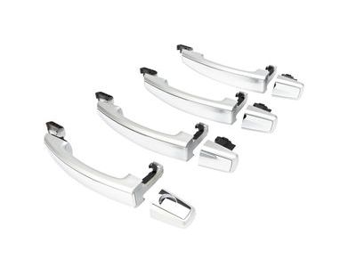 Chevy 20919348 HANDLE PKG,FRONT & REAR SIDE DOOR OUTSIDE(INCLUDES 2-6)(SILVER)(INSTALL 0.80)(0.4895 KGS)(W/CHROME STRIPE)