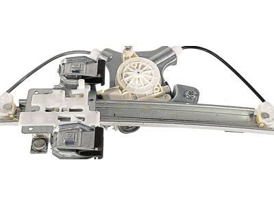 GM 23227000 Rear Driver Side Power Window Regulator And Motor Assembly (Lh)