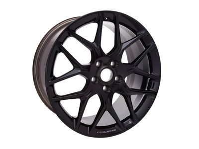 GM 23334935 20x10-Inch Forged-Aluminum 7-Split-Spoke Rear Wheel in Gloss Black