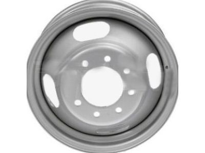 Chevy 22820201 WHEEL,REAR(16X6.5)(16X6.5)(SILVER)(CODE RJR 0201)