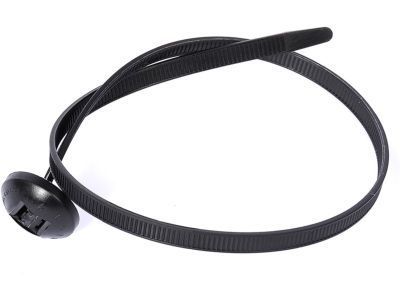 Chevy 15178889 STRAP,TIE (BUTTON HEAD, 381MM, BLACK)(BATTERY NEGATIVE CABLE)