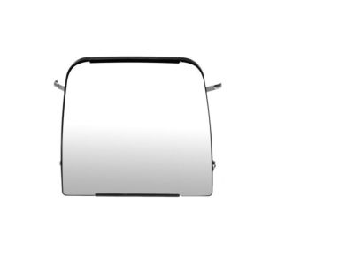 Chevy 88981050 MIRROR,OUTSIDE REAR VIEW (REFLECTOR GLASS & BACKING PLATE)(PART OF 1)(FLAT/UPPER REFLECTOR GLASS USED W/1ST DESIGN MIRRORS 25894029 & 25894030)