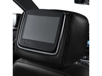 GM 84337910 Rear-Seat Infotainment System with DVD Player in Jet Black Cloth with Medium Titanium Stitching