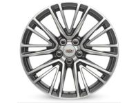 GM 84289697 20x8.5-Inch 5-Split-Spoke Polished Wheels with Painted Pockets