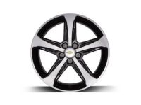 GM 23413297 19x7.5-Inch Aluminum 5-Spoke Wheel in Dark Argent Metallic