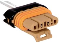 GM 15306329 Connector, W/Leads, 2-Way F. *Beige *Math Data