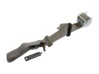 GM 10357694 Rear Seat Belt Assembly (Retractor Side) *Gray