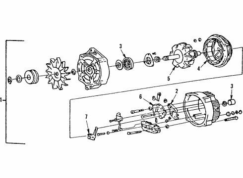 GM 1970757 Pulley,Generator