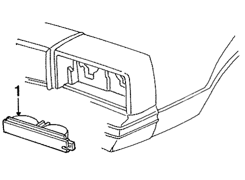 GM 919164 Lamp Asm,Parking & Turn Signal