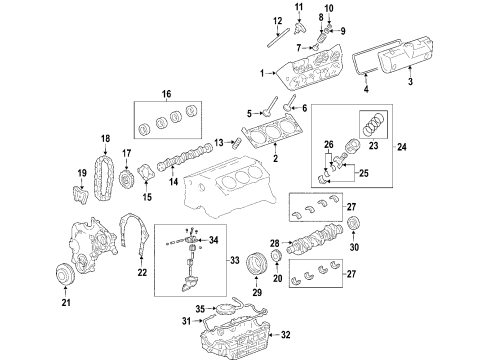 GM 12576694 Cylinder Head Assembly