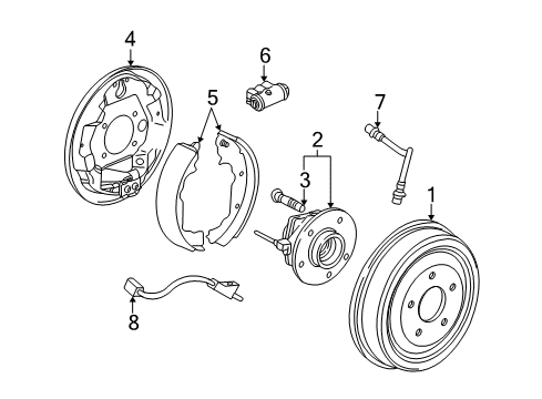 GM 15786466 Electronic Brake Control Module Kit