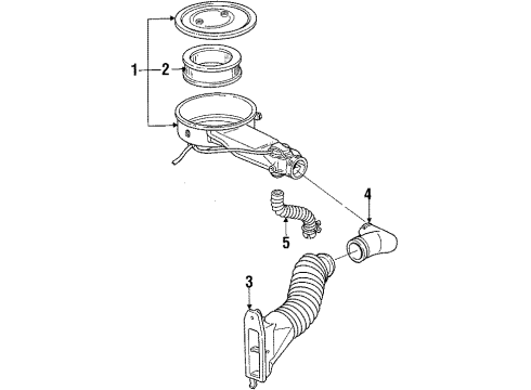 GM 15564802 Duct Assembly, Front Air Intake