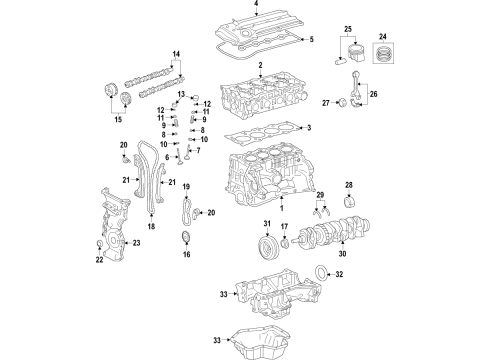 GM 19316198 Tensioner,Camshaft Intermediate Drive Chain