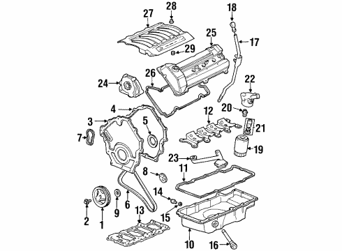 GM 12574591 Shield Assembly, Upper Intake Manifold Sight