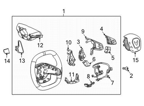 GM 11602374 BOLT,STRG COL LK CONT MDL