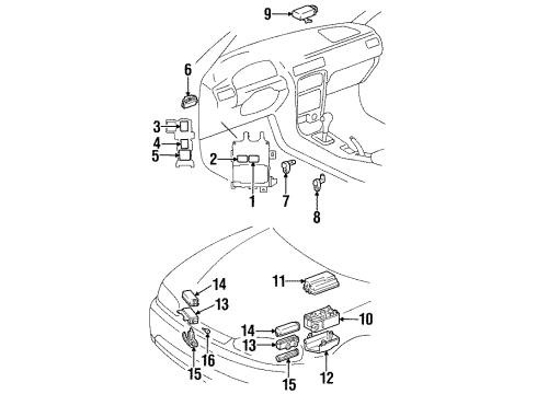 GM 94858771 Sensor,Knock