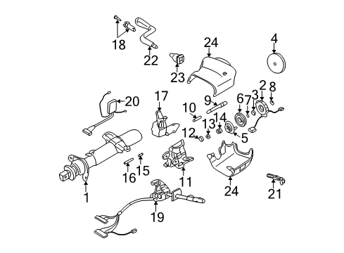 GM 15143158 Switch,Rear Window Wiper & Washer & Front Fog Lamp