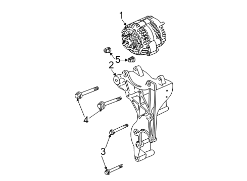 GM 15219565 GENERATOR Assembly