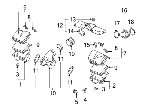 GM 12587037 Sensor Assembly, Heated Oxygen (Position 2)