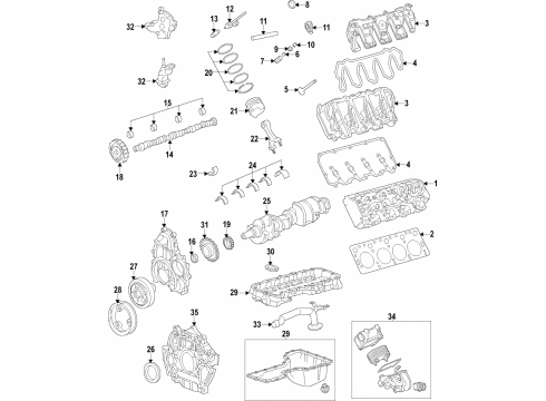 GM 12662371 Gear Assembly, Oil Pump Drive