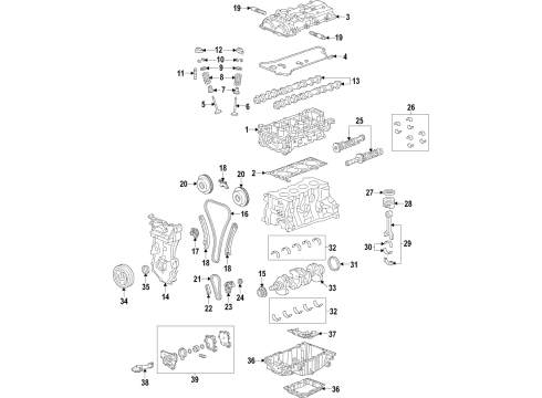 GM 25205262 ENGINE ASM-GASOLINE (SERV)