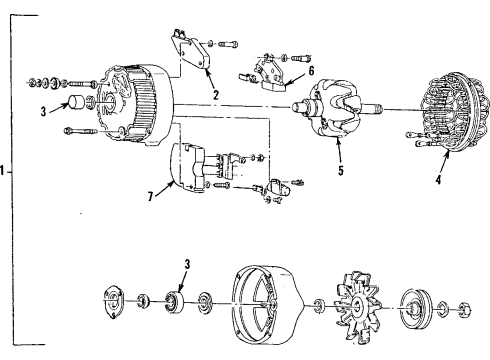 GM 10456312 GENERATOR Assembly (Remanufacture)