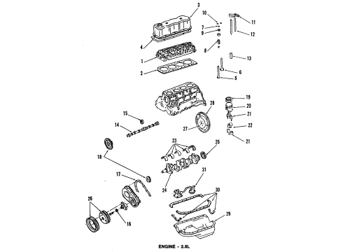 GM 10028055 Rod, Valve Lifter Push