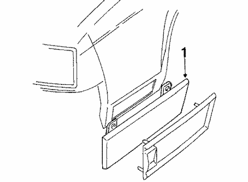 GM 919623 Lamp Assembly, Front Side Marker