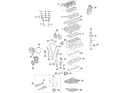 GM 12700606 Engine Assembly, Gasoline (Serv)