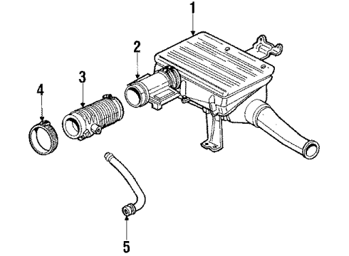 GM 25527150 Tube, Crankcase Vent