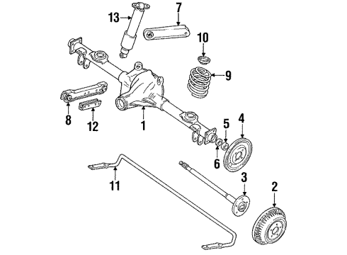 GM 17999642 Hose Assembly, Rear Brake