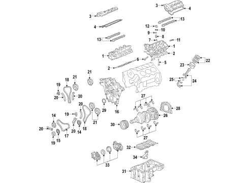 GM 12679343 Engine Assembly, Gasoline (Service)