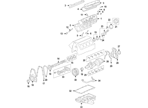 GM 19260746 Engine Asm,Gasoline (Remanufacture 6.0L L96)