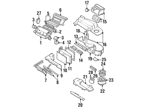 GM 52464004 Valve,Defroster