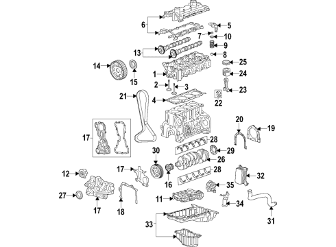 GM 24590075 Crankshaft Assembly, .