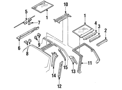 GM 22094891 Arm Assembly, Windshield Wiper