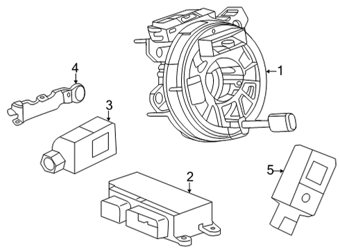 GM 86825887 MODULE KIT-AIRBAG FRT PASS PRESENCE (W/ S