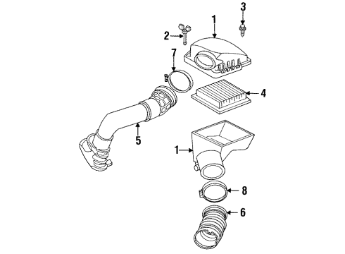 GM 24502085 Duct Assembly, Front Air Intake