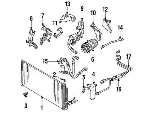 GM 16073050 Sensor Assembly, Ambient Air Outside Temperature