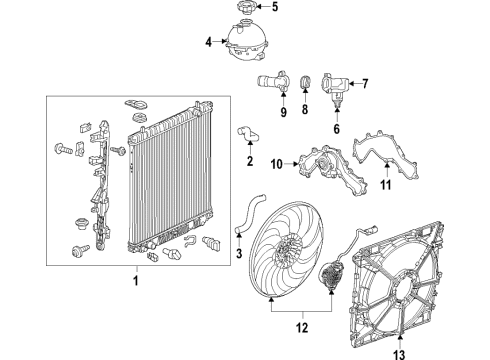 GM 84106653 Pump Assembly, Heater Coolant