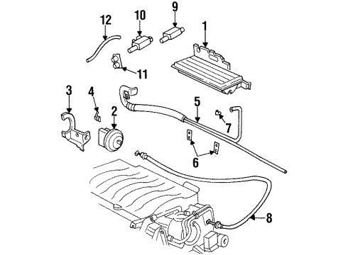 GM 3527415 Cable Assembly, Cruise Control Servo