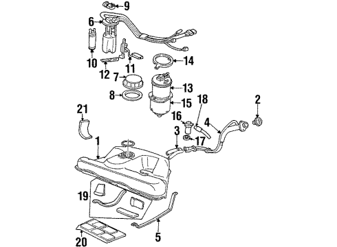 GM 3526548 Pipe Assembly, Fuel Tank Filler